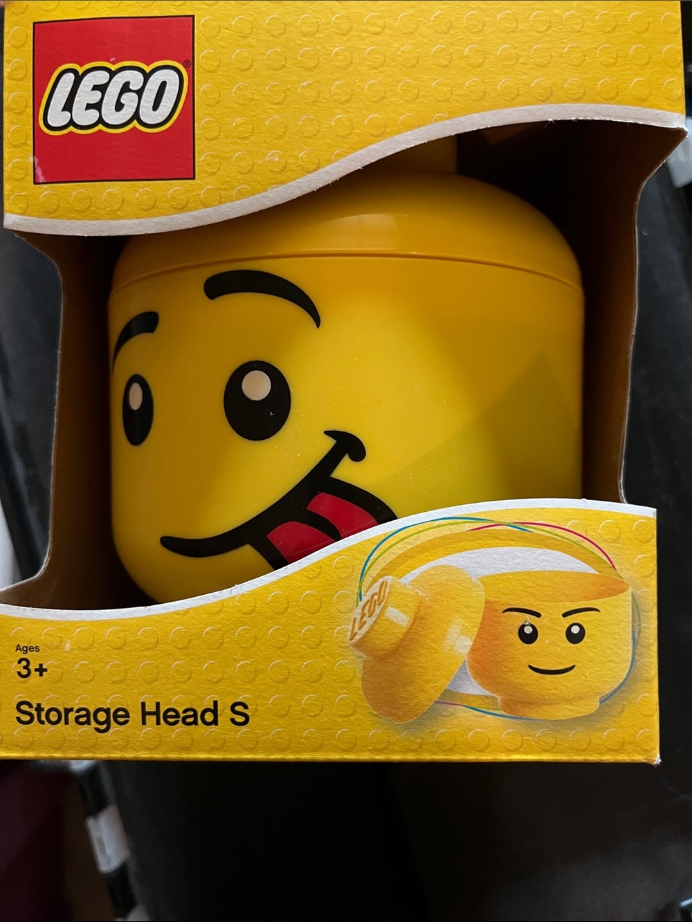 Lego Yellow Smiley Storage Head S